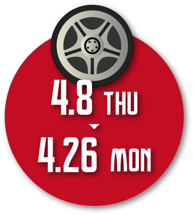 4.8(Thu)→4.26(Thu)